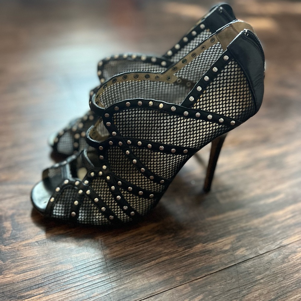 Jimmy Choo Mesh heels